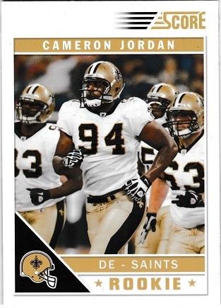 Cameron Jordan #317 Football Cards 2011 Panini Score