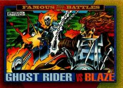 Ghost Rider vs Blaze #172 Marvel 1993 Universe Prices