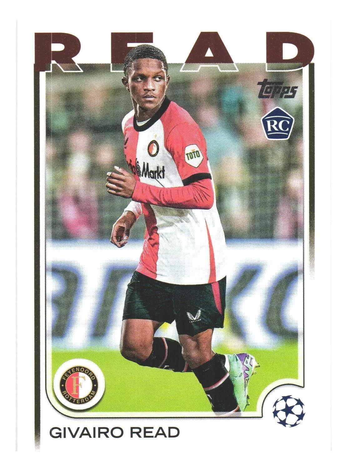 Givairo Read #138 Soccer Cards 2024 Topps UEFA