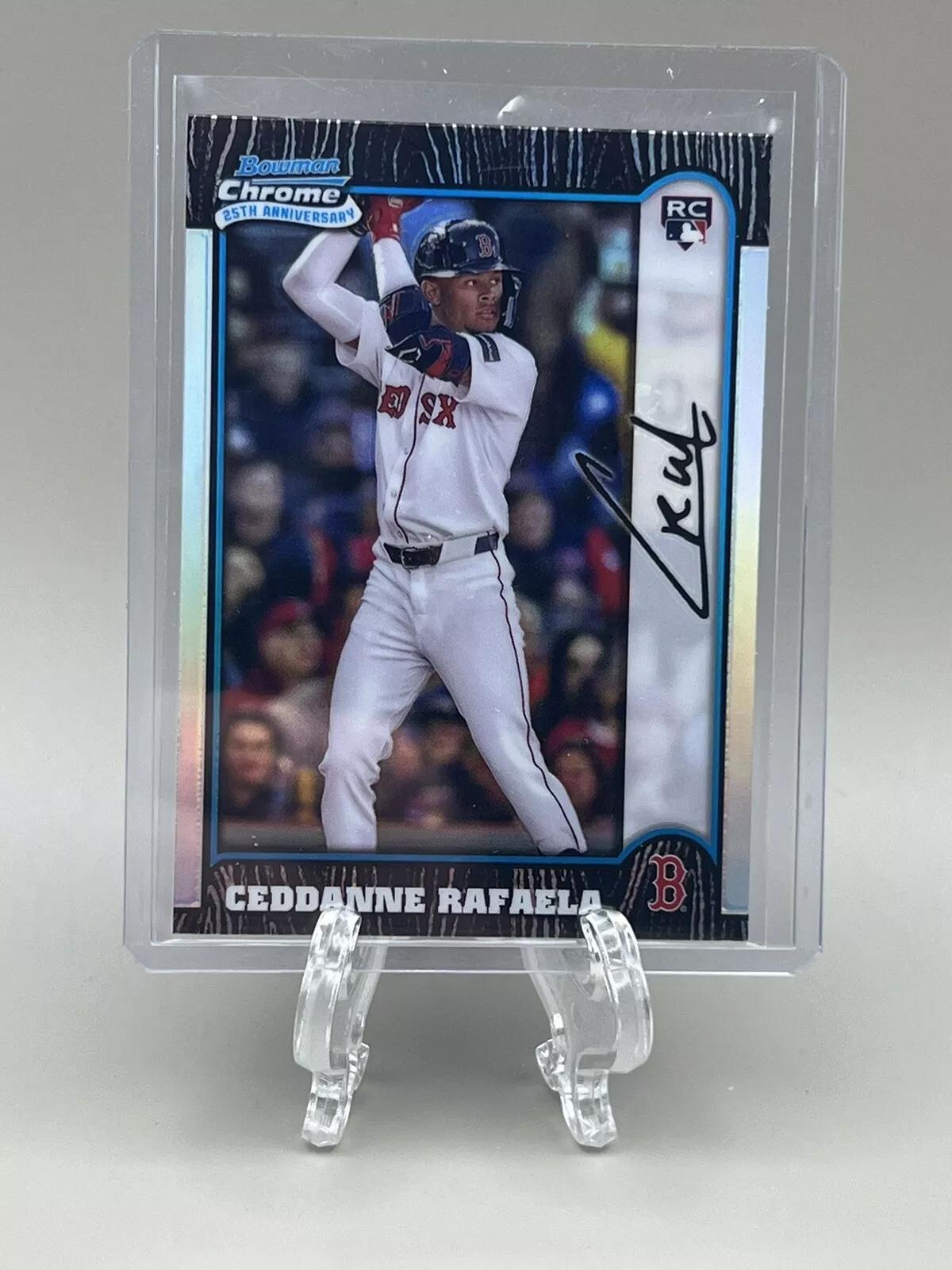 Ceddanne Rafaela #BC25-12 Baseball Cards 2024 Bowman Chrome 25th Anniversary