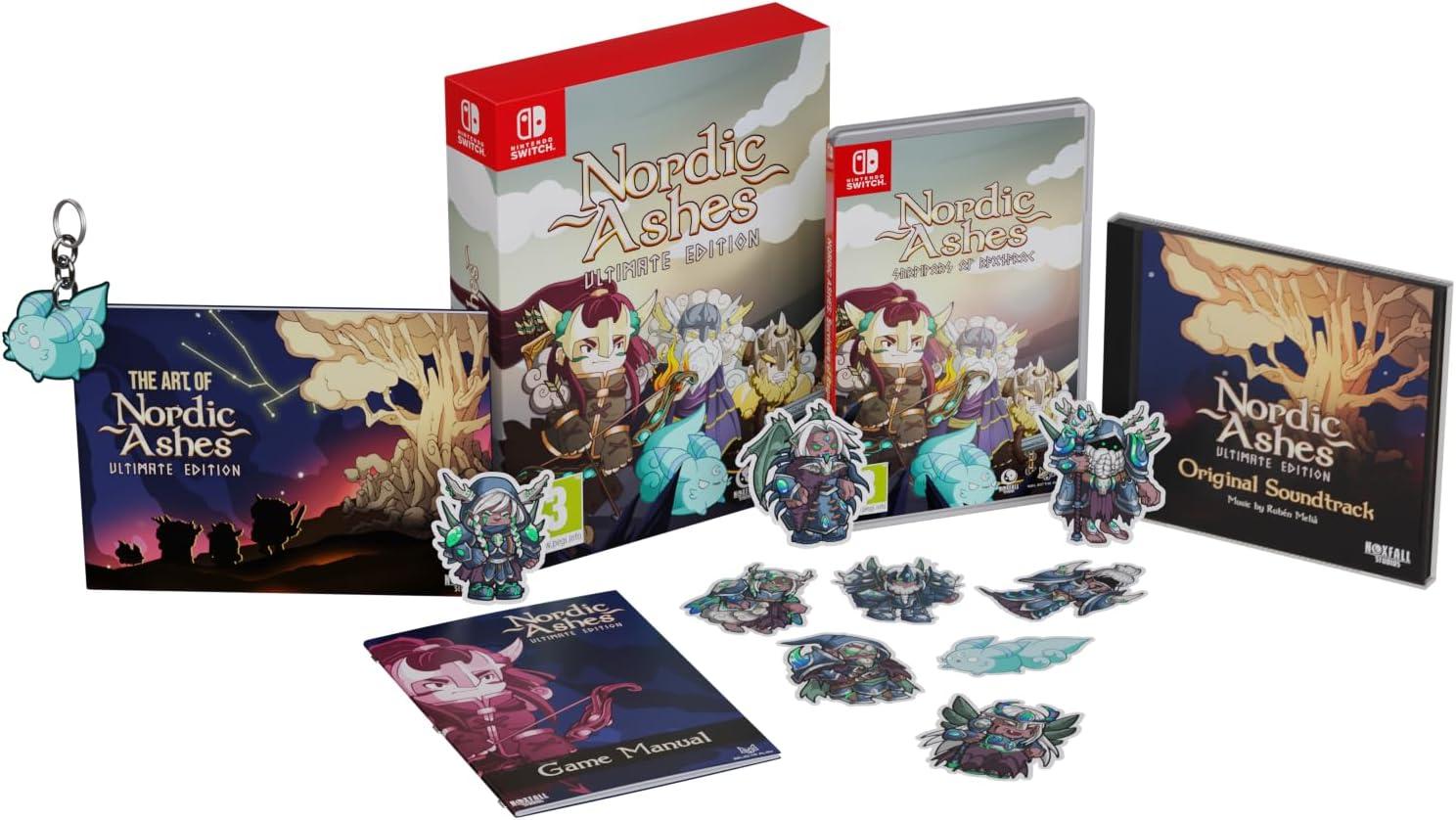 Carátula de Nordic Ashes: Survivors Of Ragnarok Ultimate Edition para Switch (edición PAL España)