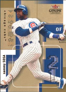 Sammy Sosa #18 2004 Fleer Genuine Insider Baseball