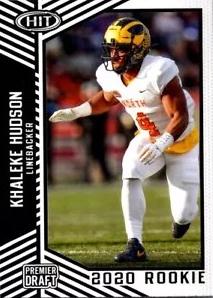 Khaleke Hudson #17 Football Cards 2020 Sage Hit