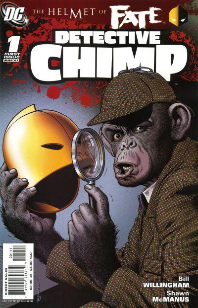 Helmet Of Fate: Detective Chimp #1 (2007) Comic Books Helmet Of Fate: Detective Chimp