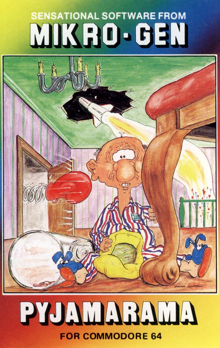 Pyjamarama Commodore 64