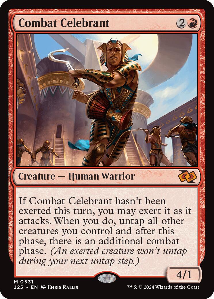Combat Celebrant #531 Magic Foundations Jumpstart
