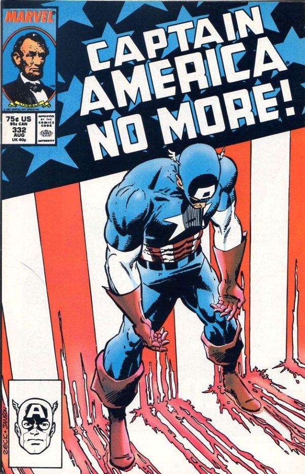 Captain America #332 (1987) Comic Books Captain America