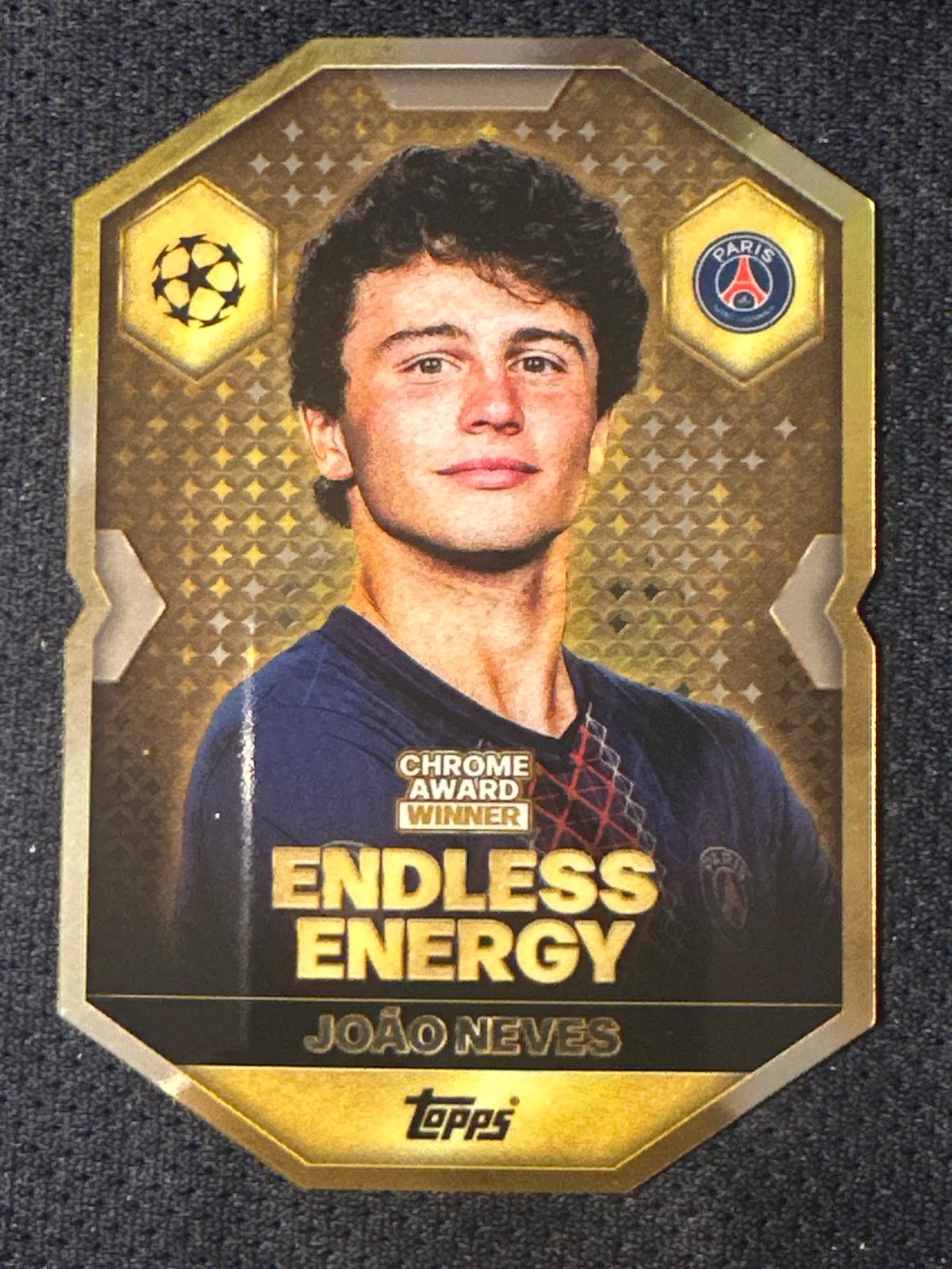 Joao Neves #CA10 Prices | 2025 Topps Match Attax UEFA Chrome Award