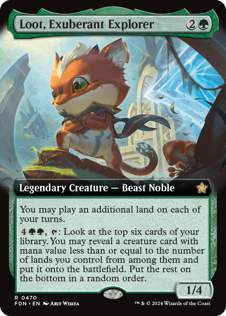 Loot, Exuberant Explorer #470 Magic Foundations