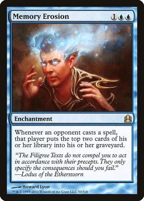 Memory Erosion Magic Commander