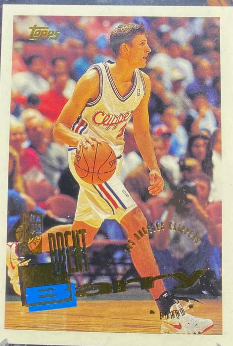 Brent Barry #259 Basketball Cards 1995 Topps