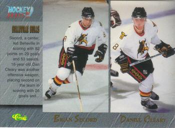 Brian Secord / Daniel Cleary / Radim Bicanek / Sean Brown #83 1995 Classic Draft Hockey