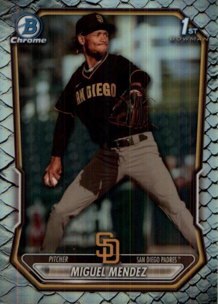 2026 Miguel Mendez [Reptilian Refractor] #BCP-107