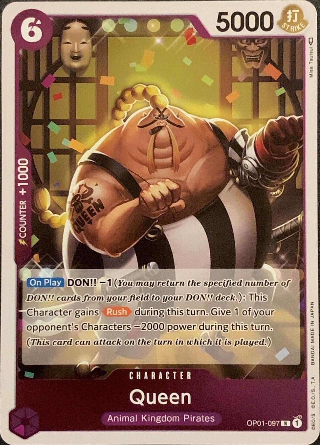 Queen OP01-097 One Piece Romance Dawn