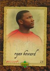 Ryan Howard #57 Baseball Cards 2007 Upper Deck Artifacts Prices