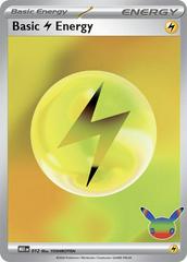 Basic Lightning Energy 30th #12 value