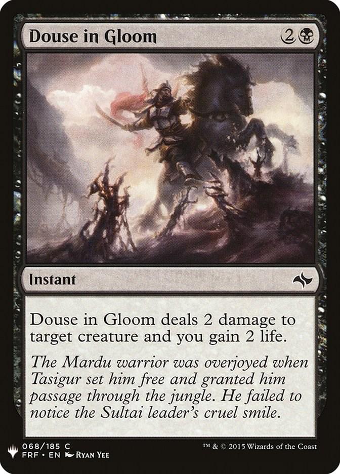 Douse in Gloom #68 Magic The List Reprints