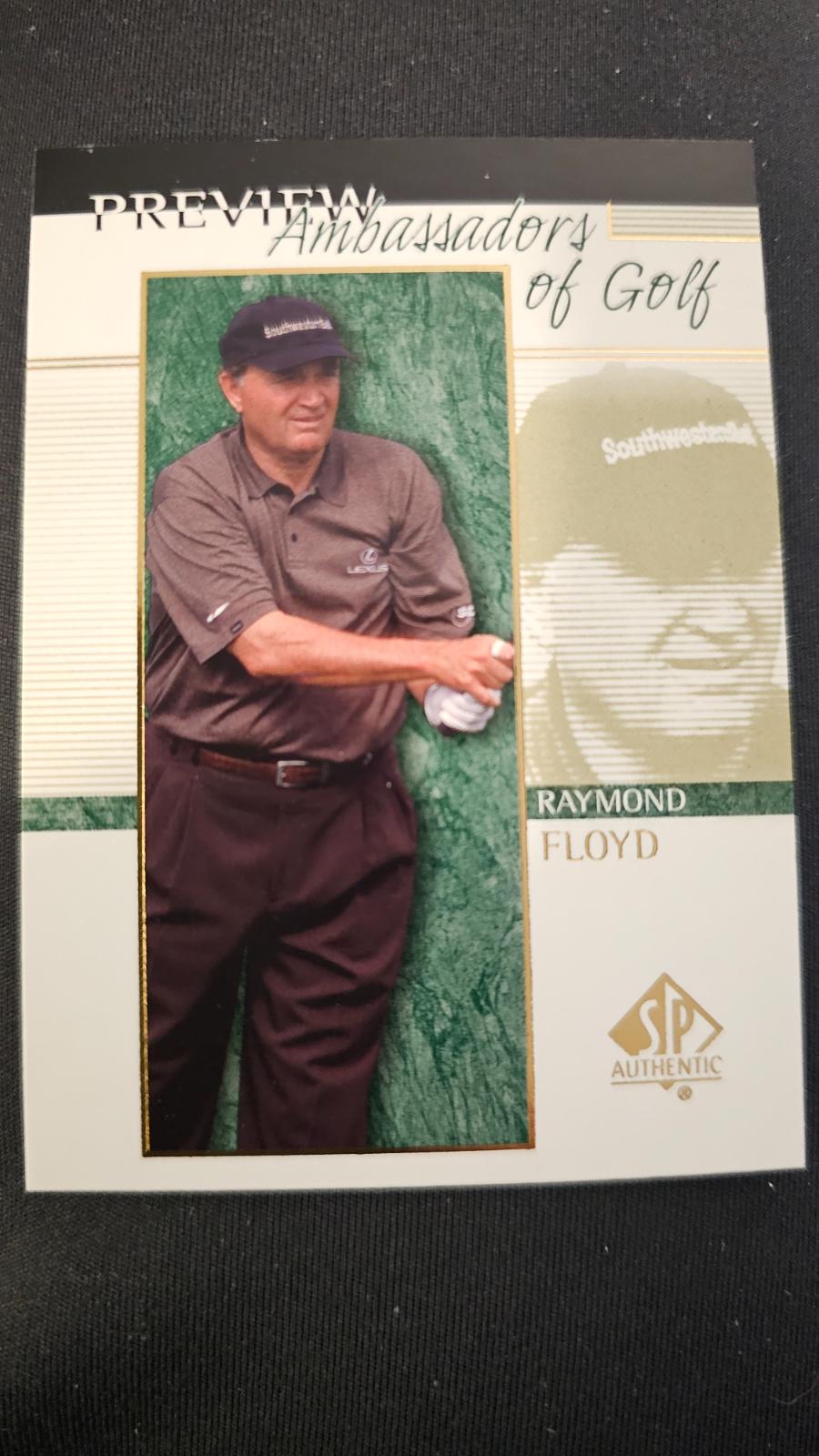 Raymond Floyd #56 2001 Upper Deck Sp Authentic Preview Golf