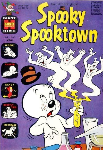 Spooky Spooktown #9 (1964) Comic Books Spooky Spooktown
