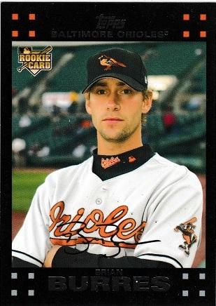 Brian Burres #289 Baseball Cards 2007 Topps