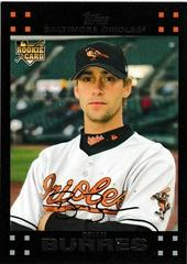 Brian Burres #289 Baseball Cards 2007 Topps Prices