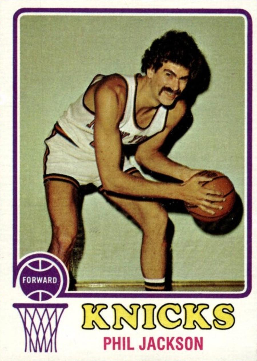 Phil Jackson #71 Basketball Cards 1973 Topps