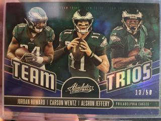 Alshon Jeffery, Carson Wentz, Jordan Howard