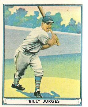 Billy Jurges #59 1982 Dover National League Reprint Baseball