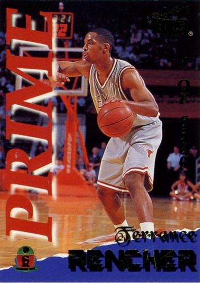 Terrence Rencher #34 1995 Signature Rookies Prime Basketball