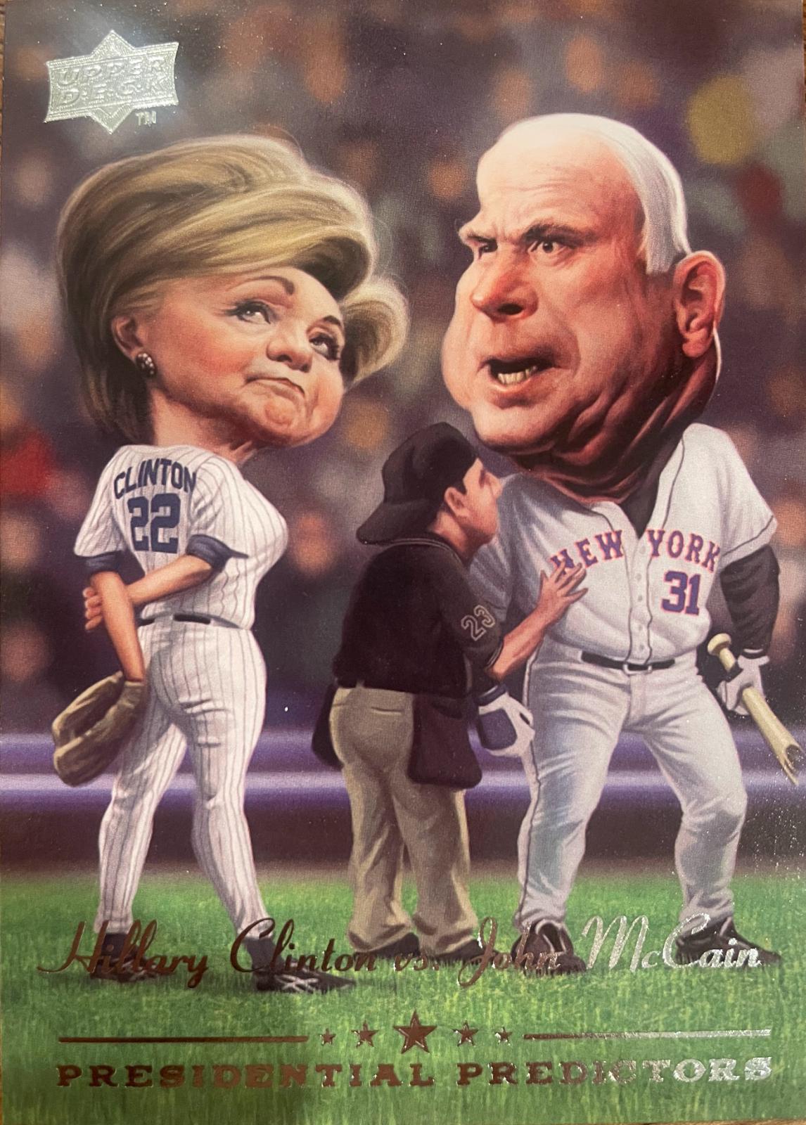 Hillary Clinton/John McCain #PP-14A