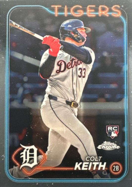Colt Keith #2 Baseball Cards 2024 Topps Chrome