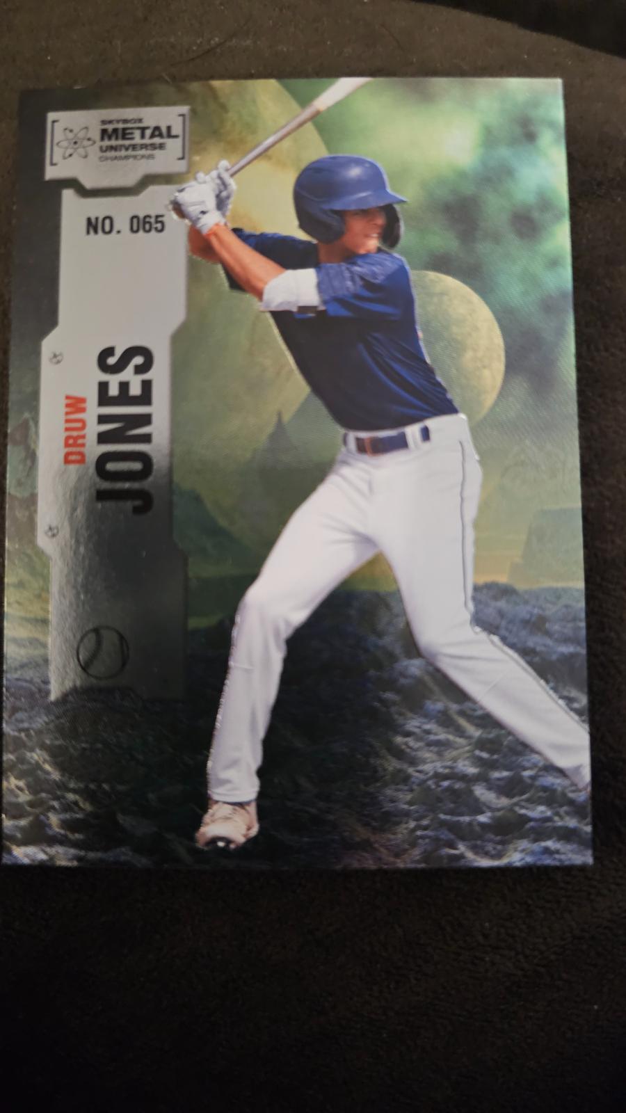 Druw Jones #65 2022 Skybox Metal Universe Champions Basketball