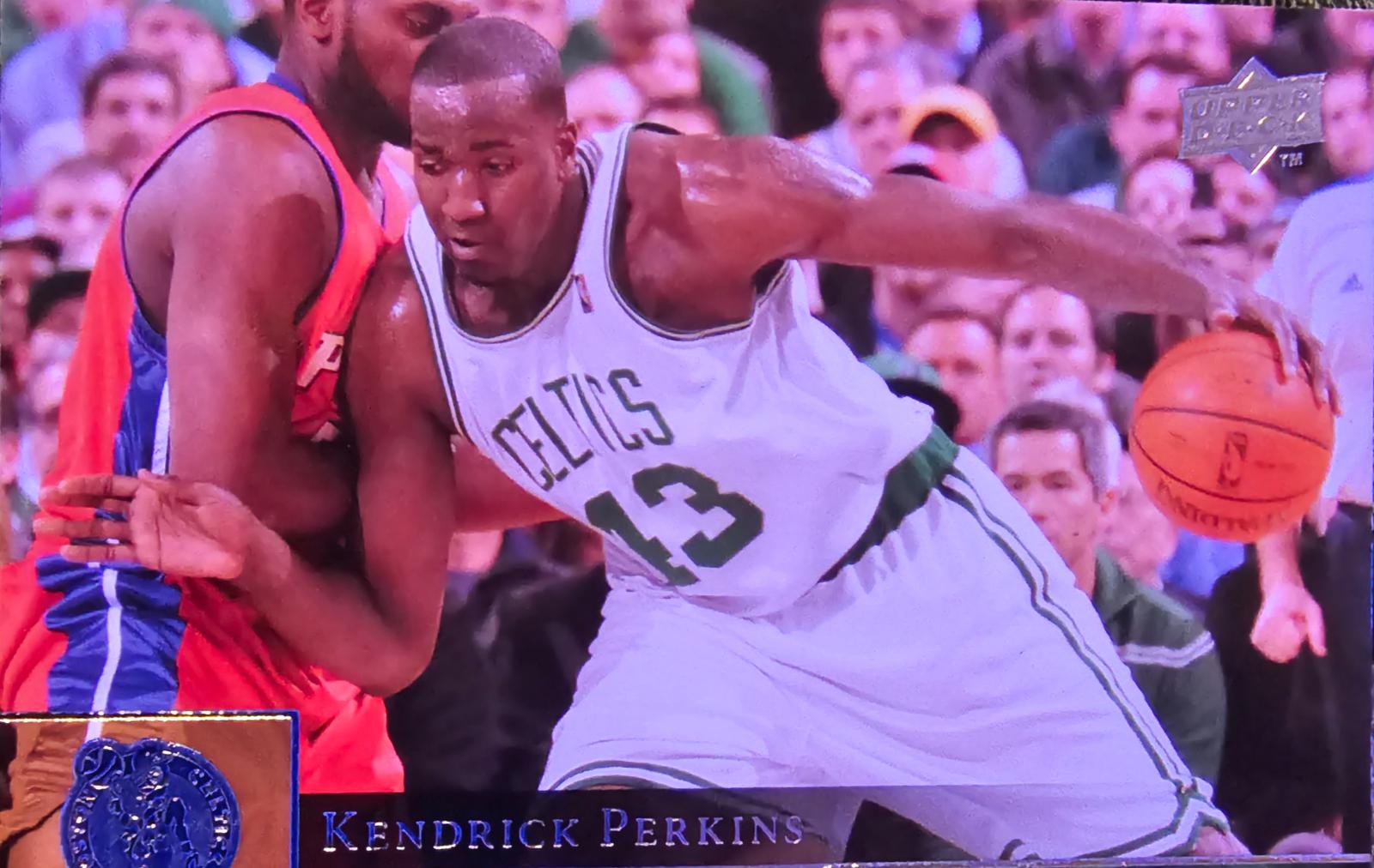 Kendrick Perkins #11 Basketball Cards 2009 Upper Deck