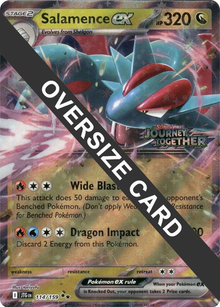 ポケモンカードゲーム MEGA SALAMENCE JUMBO CARD Salamence-GX | Dragon Majesty | TCG Card Database MEGA SALAMENCE