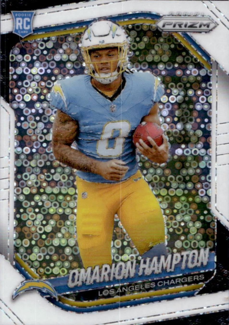 2025 Omarion Hampton [White Disco] #355