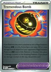Tremendous Bomb [Reverse Holo] #82 Pokemon Pitch Black Prices