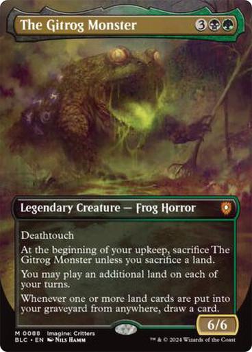 The Gitrog Monster #88 Magic Bloomburrow Commander