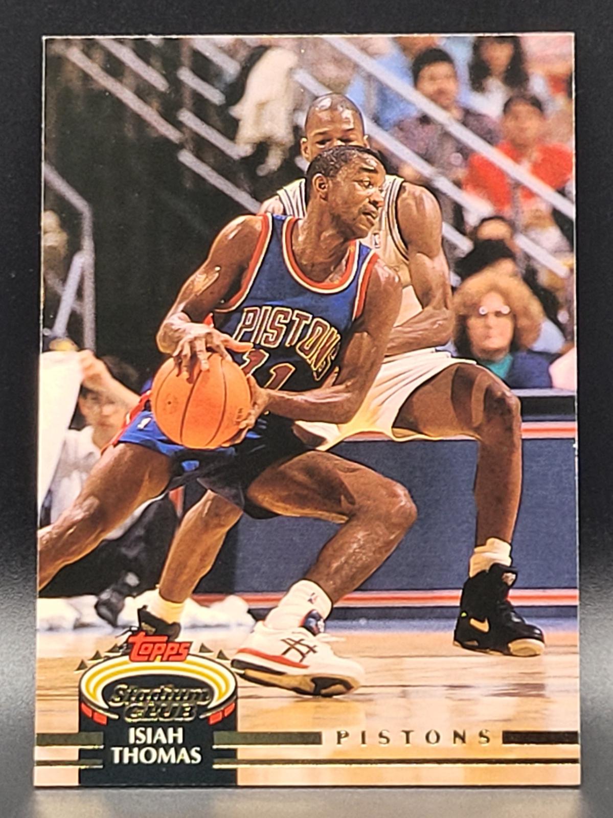 Isiah Thomas #50 1992-93 Stadium Club Basketball