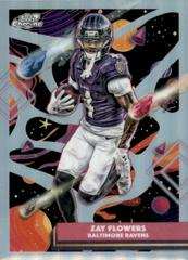 Zay Flowers [Refractor] #9 Prices | 2025 Topps Cosmic Chrome