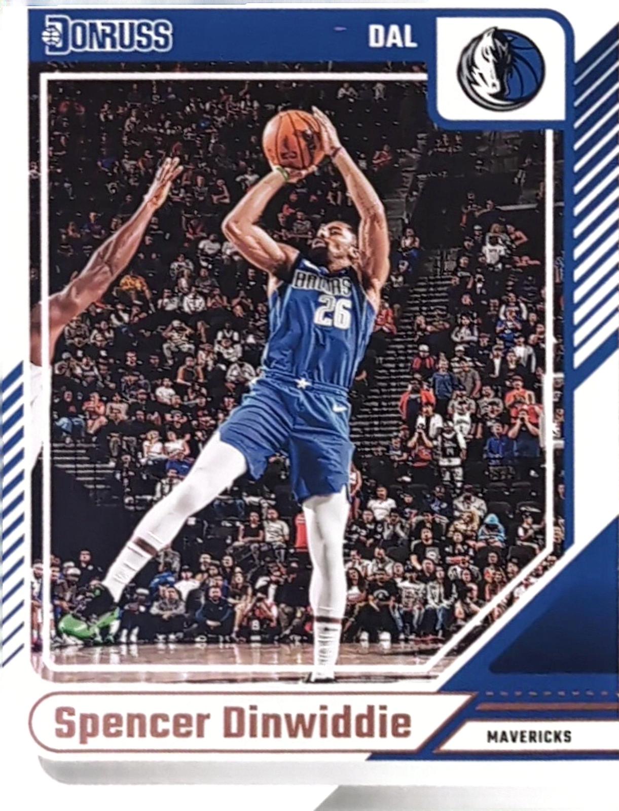 Spencer Dinwiddie #112 Basketball Cards 2024 Panini Donruss