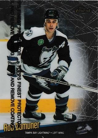 Rob Zamuner #20 Hockey Cards 1998 Finest