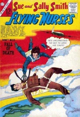 Sue & Sally Smith: Flying Nurses #51 (1963) Comic Books Sue & Sally Smith: Flying Nurses