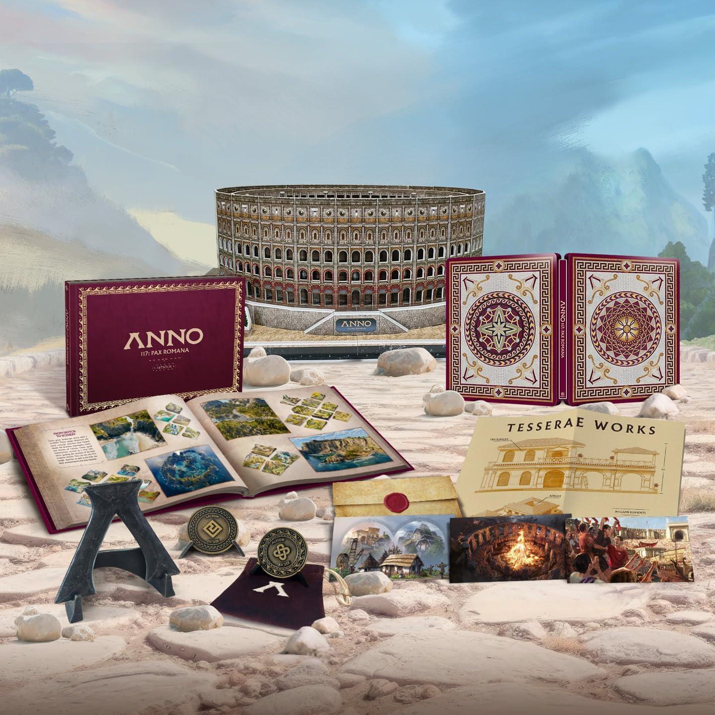 Carátula de Anno 117: Pax Romana Governor's Edition para PS5 (edición PAL España)