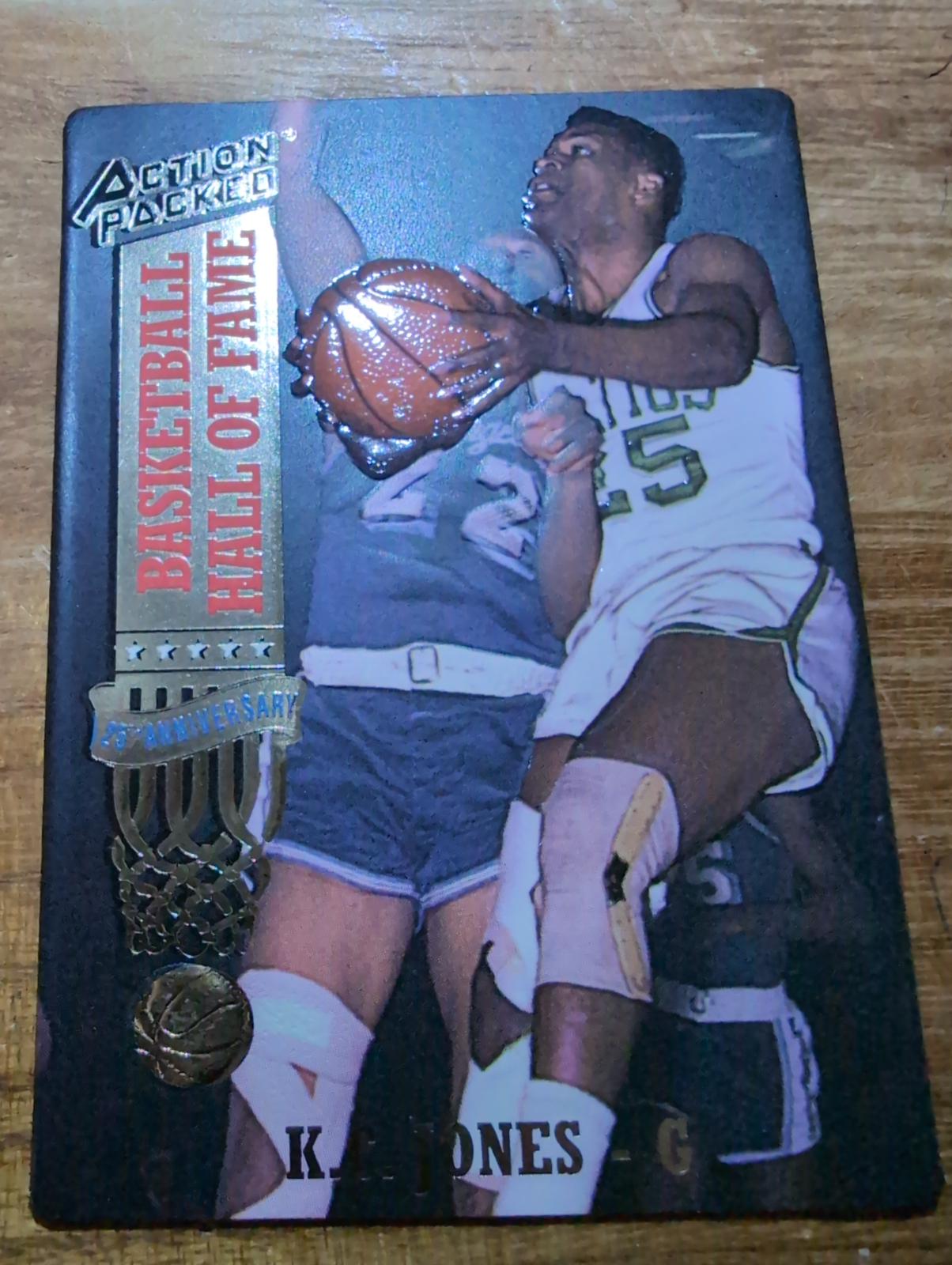 K. C. Jones #22 Basketball Cards 1993 Action Packed Hall of Fame