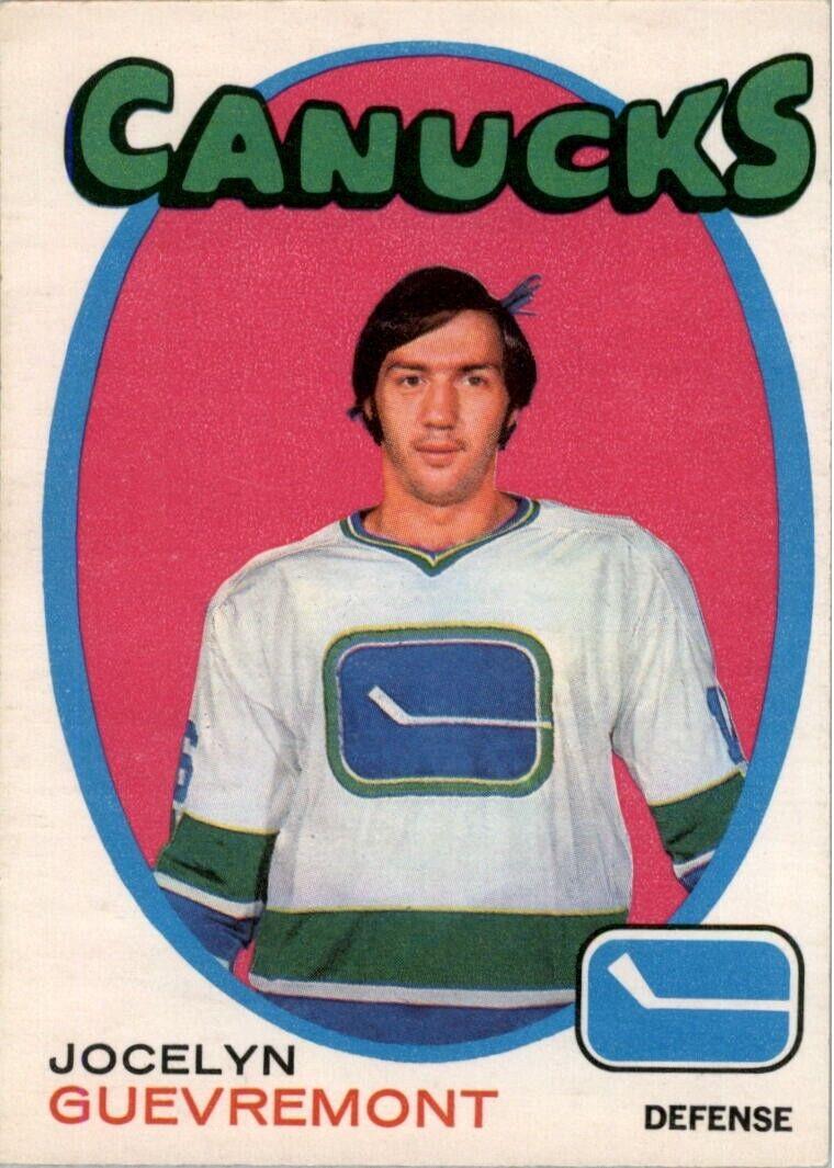Jocelyn Guevremont #232 Hockey Cards 1971 O-Pee-Chee