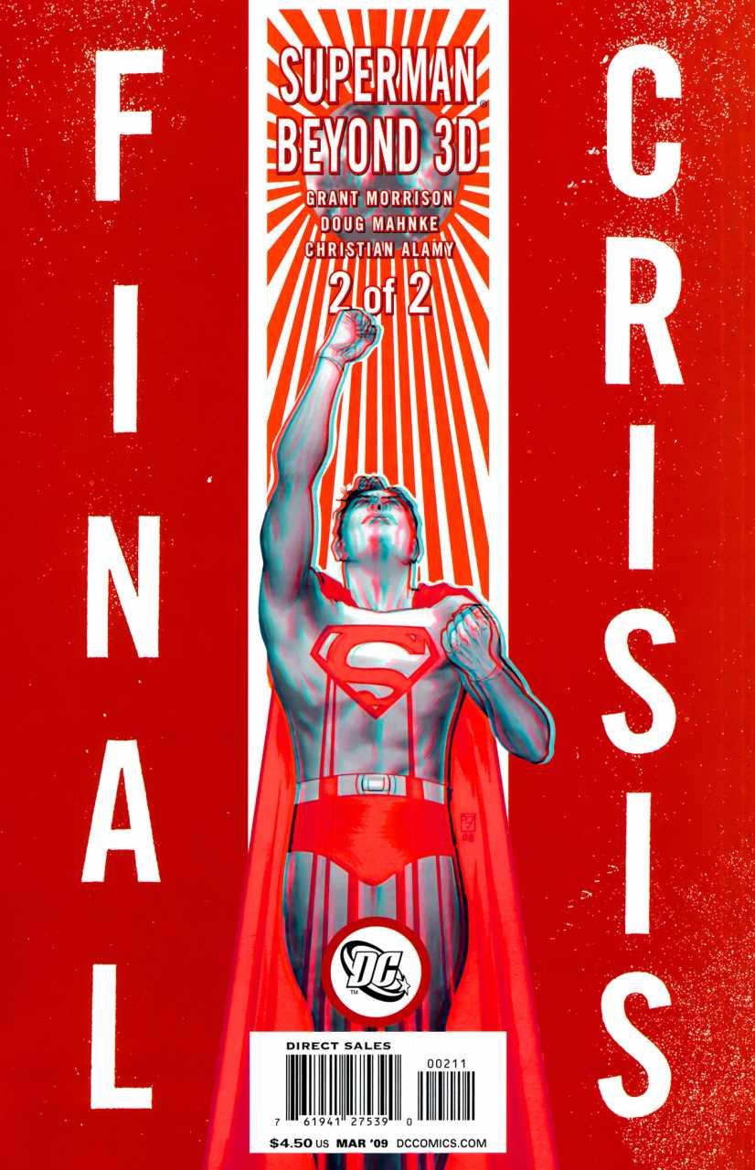 Final Crisis: Superman Beyond 3D #2 (2009) Comic Books Final Crisis: Superman Beyond 3D