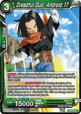 Dreadful Duo, Android 17 BT3-064 Dragon Ball Super Cross Worlds