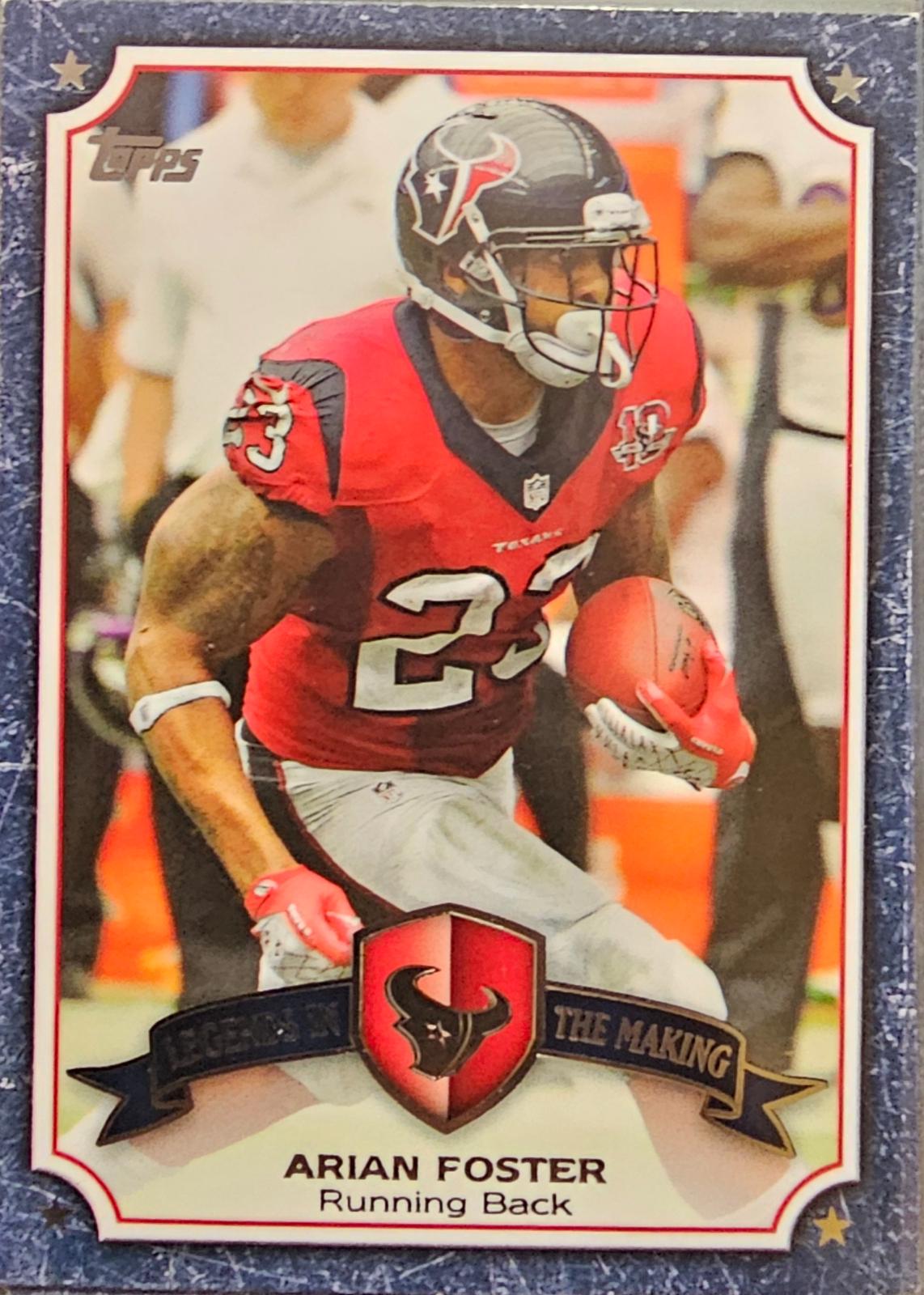 Arian Foster #LM-AF Football Cards 2013 Topps Legends in the Making