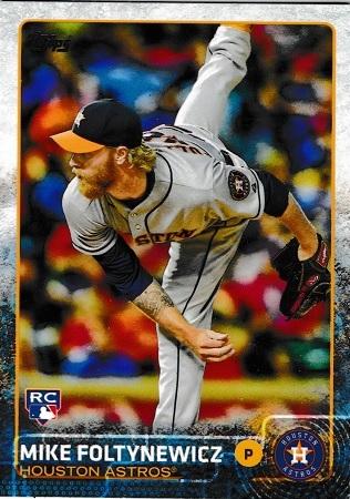 Mike Foltynewicz #171 Baseball Cards 2015 Topps