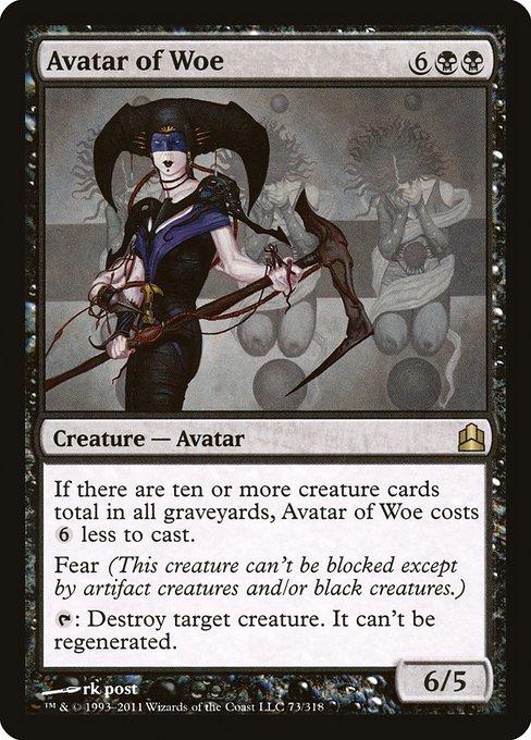 Avatar of Woe Magic Commander